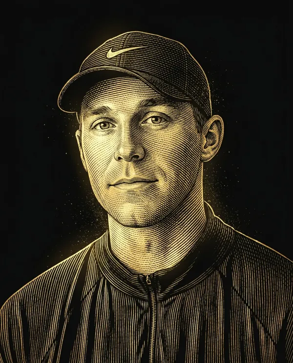 Chris, engraved in gold